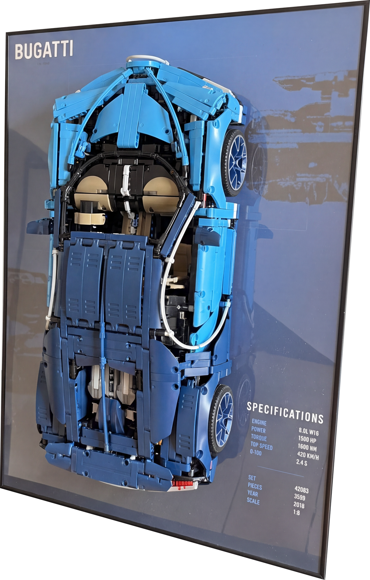 Ramka Bugatti Chiron 42083